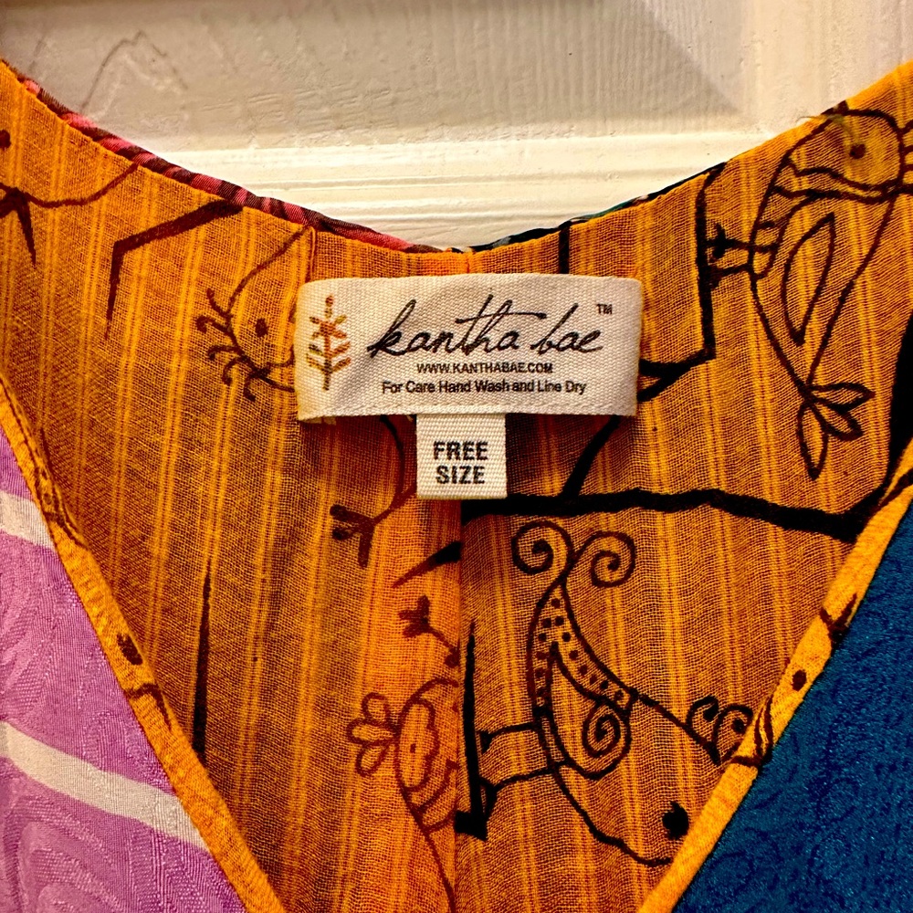 Kantha Bae silk jumpsuit